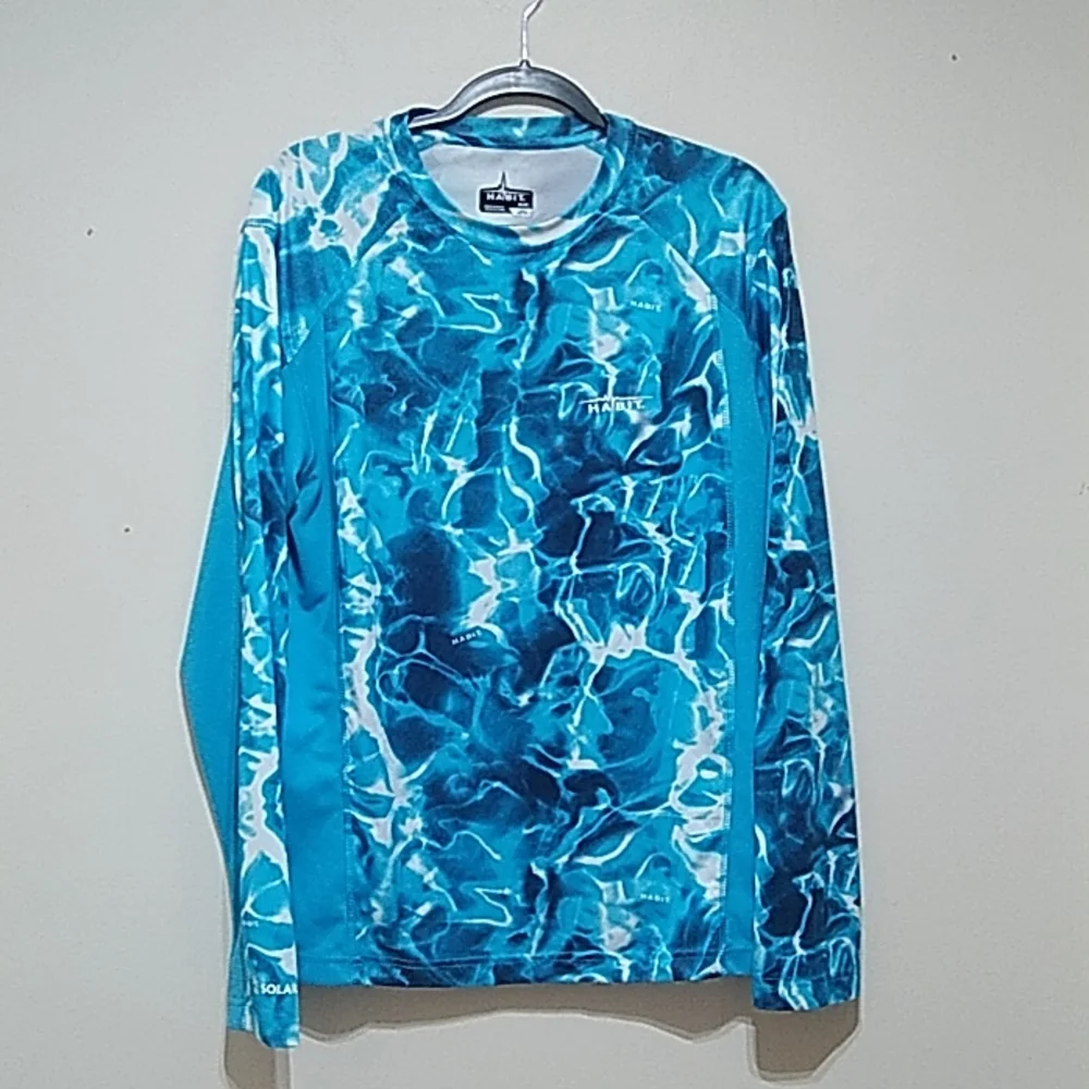 Habit Men's Long Sleeve Fishing Shirt